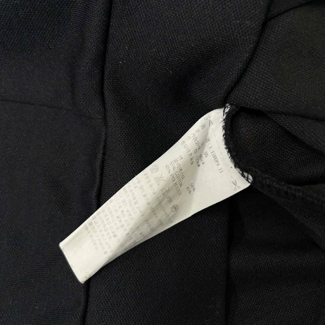 아디다스 블랙 빅유로파 트랙탑 희귀져지(95) 상품이미지5