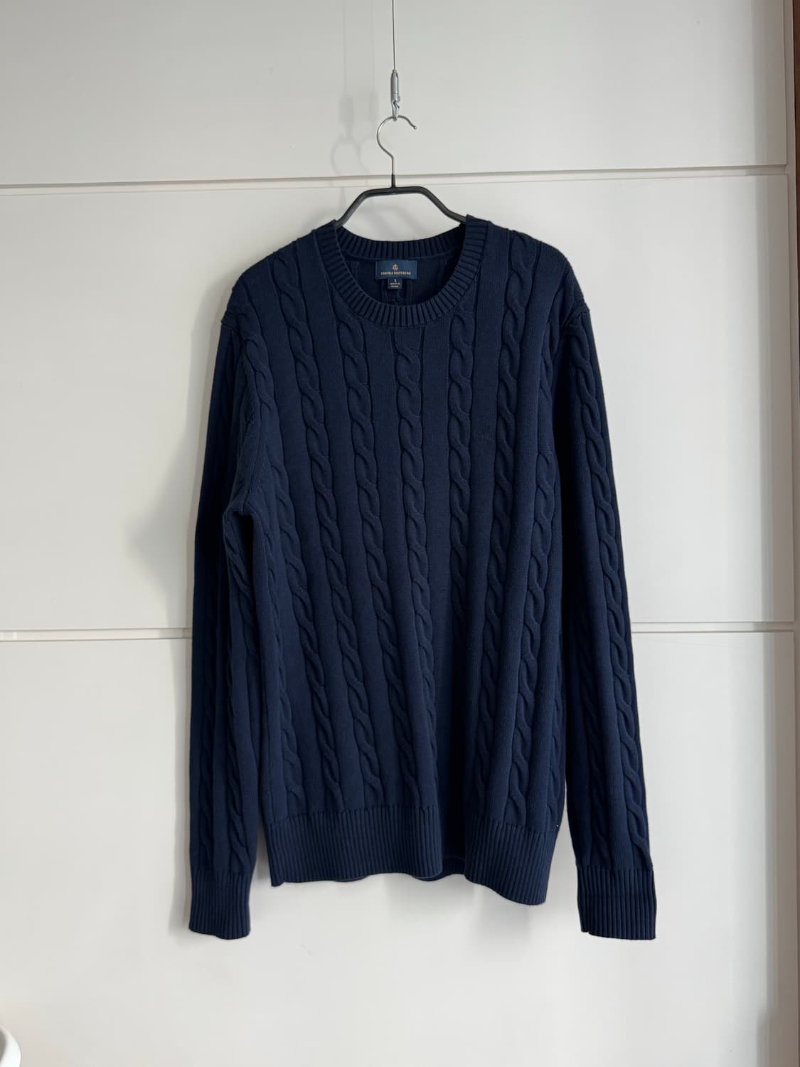 브룩스브라더스 네이비 꽈배기 니트  / S사이즈 상품이미지1