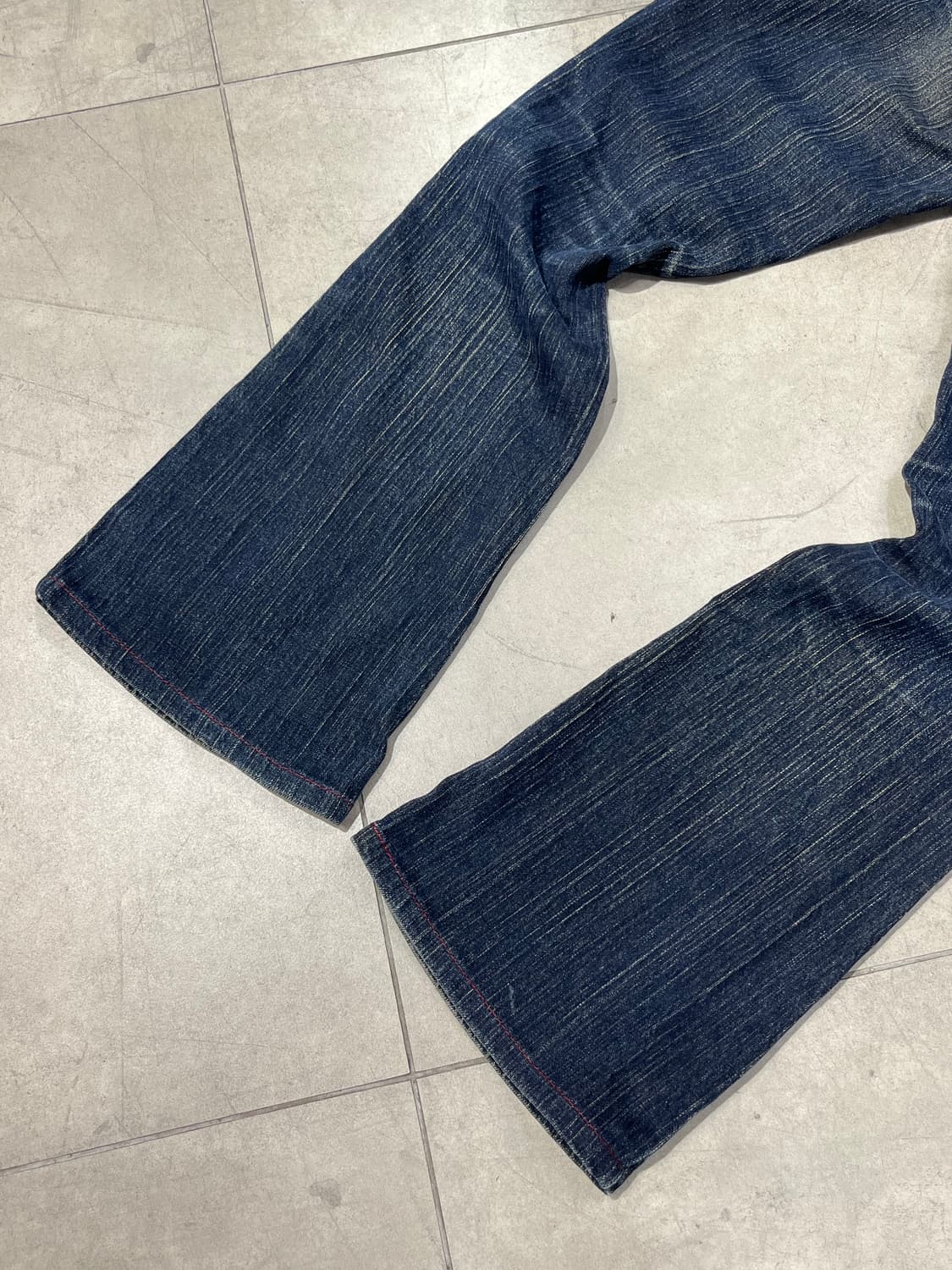 일본 빈티지 워싱 부츠컷 데님 팬츠 상품이미지4