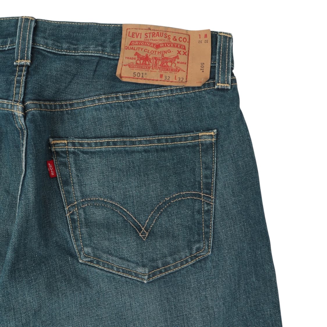 리바이스 501 스트레이트 레그 버튼플라이 데님팬츠 상품이미지6