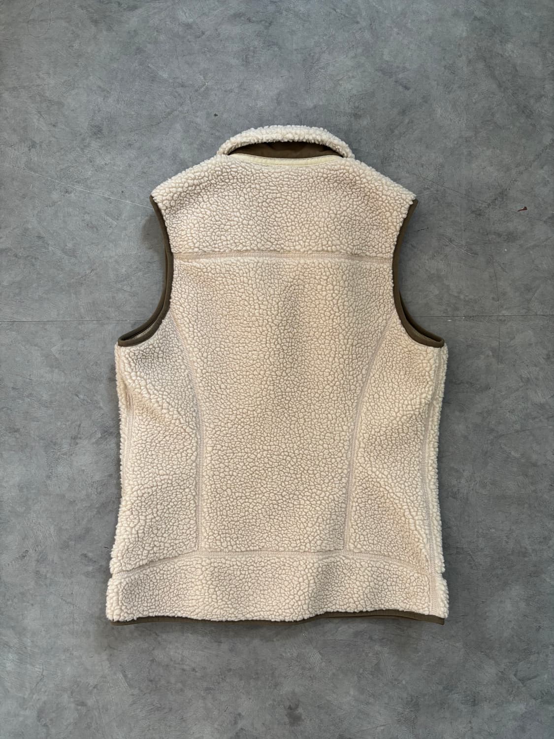 Patagonia 파타고니아 베이지 컬러 레트로 플리스 베스트  상품이미지10