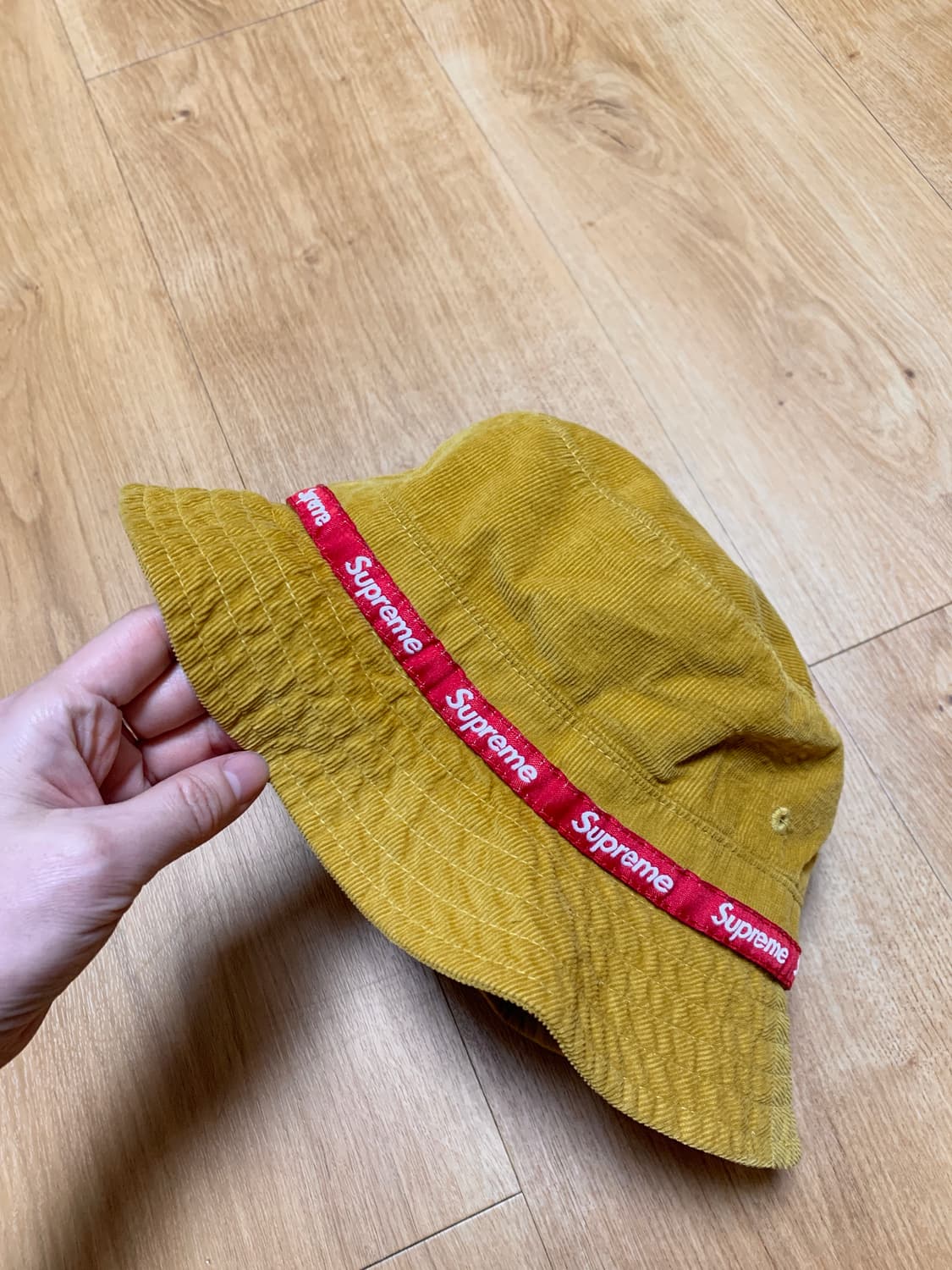 슈프림 크러셔 버킷햇 파이핑 로고 상품이미지3