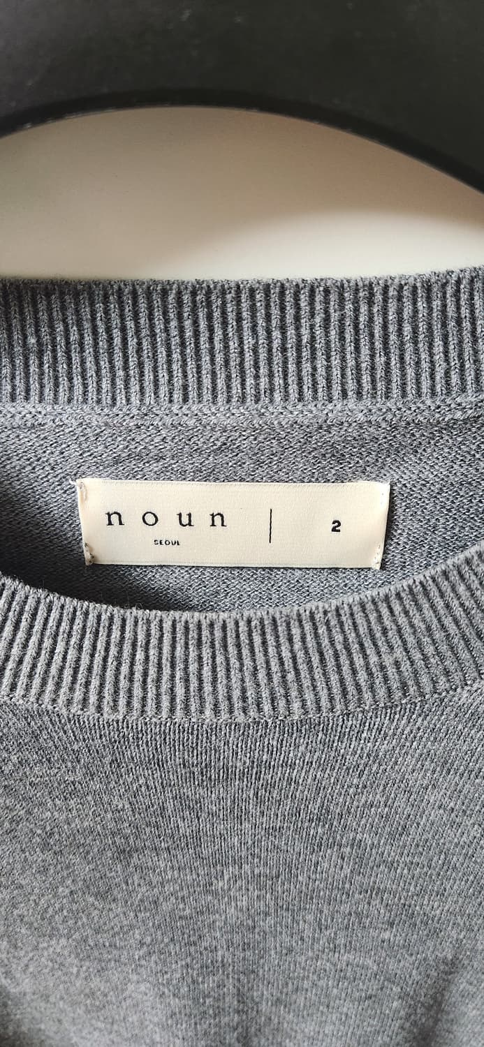 [노운] noun essential knit (charcoal) 2사이즈 상품이미지5