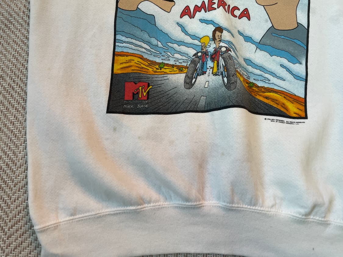 96s Santee usa 비비스 앤 버트헤드 mtv스웻셔츠 J03251 상품이미지3