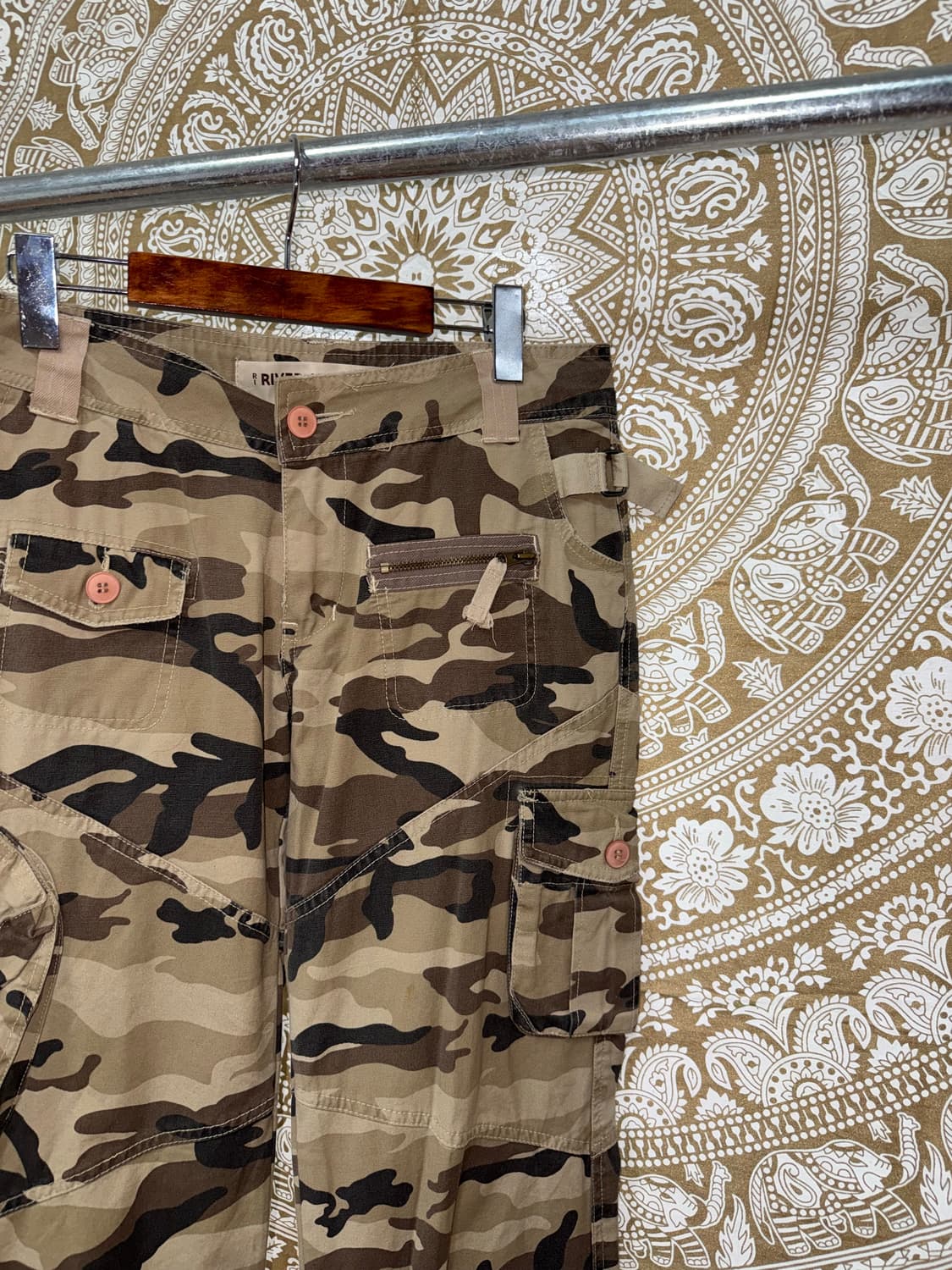 river island 카모 카고팬츠  상품이미지4