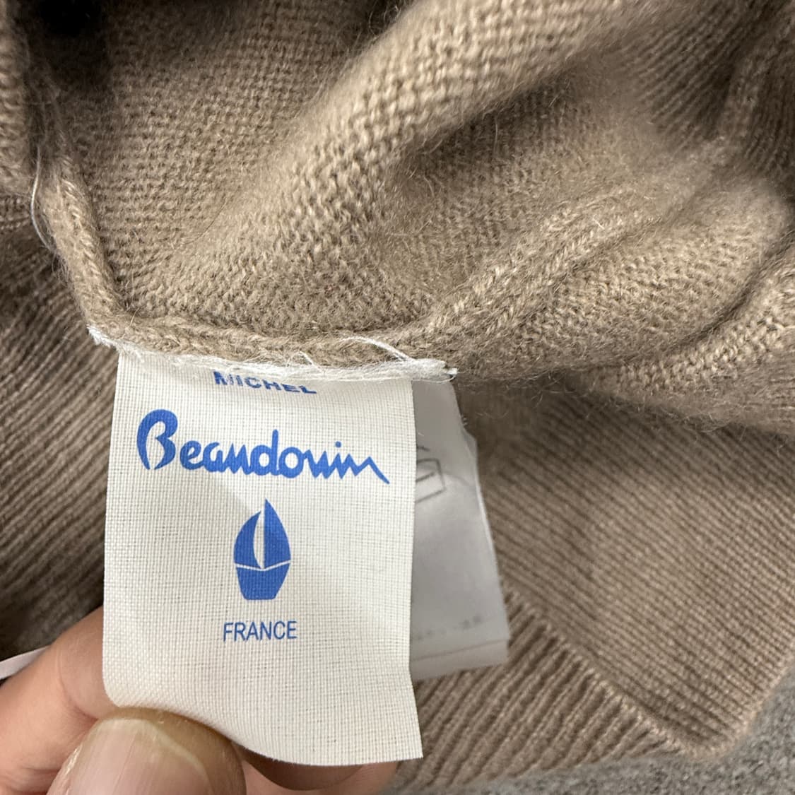 MICHEL BEAUDOUIN 니트긴팔티셔츠 상품이미지6