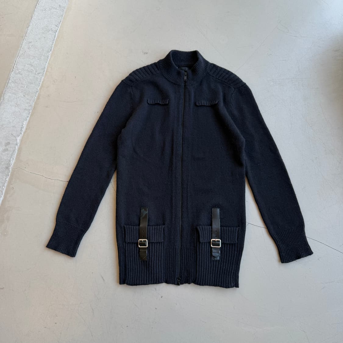 Y-3 요지야마모토 니트 집업 상품이미지1