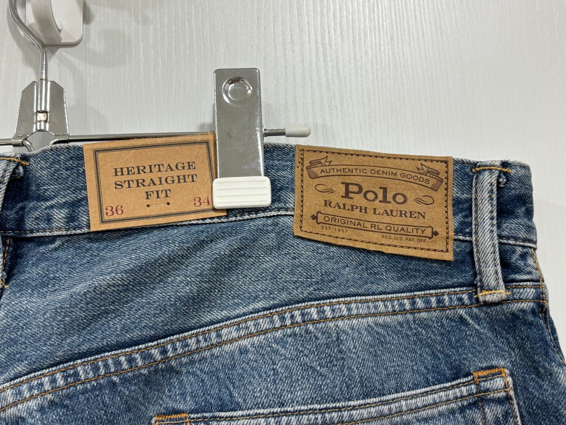 랄프로렌 헤리티지 스트레이트핏 하바나 데님 진 상품이미지4