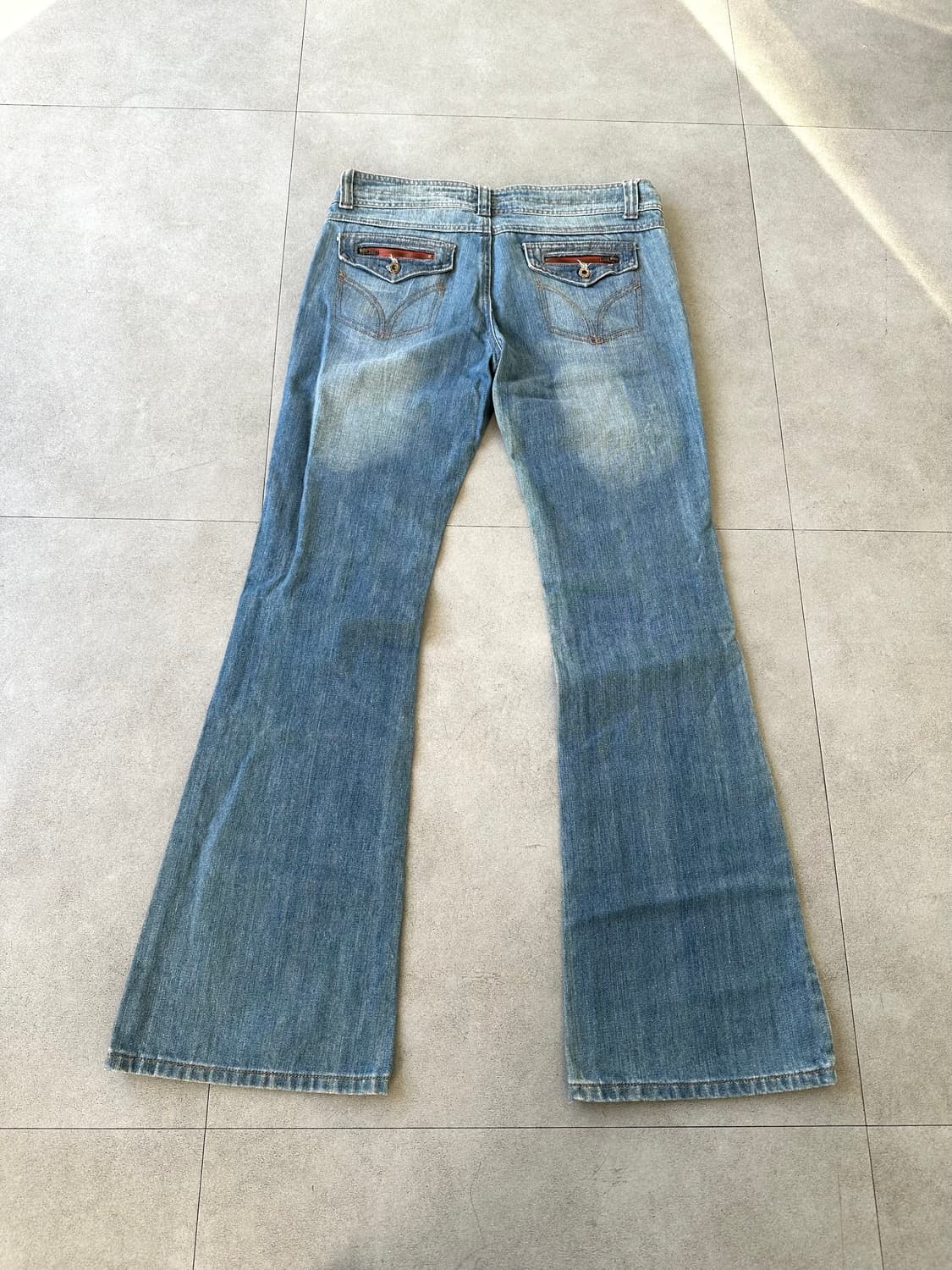 돌체앤가바나 2000s 워싱 부츠컷 플레어진 상품이미지6