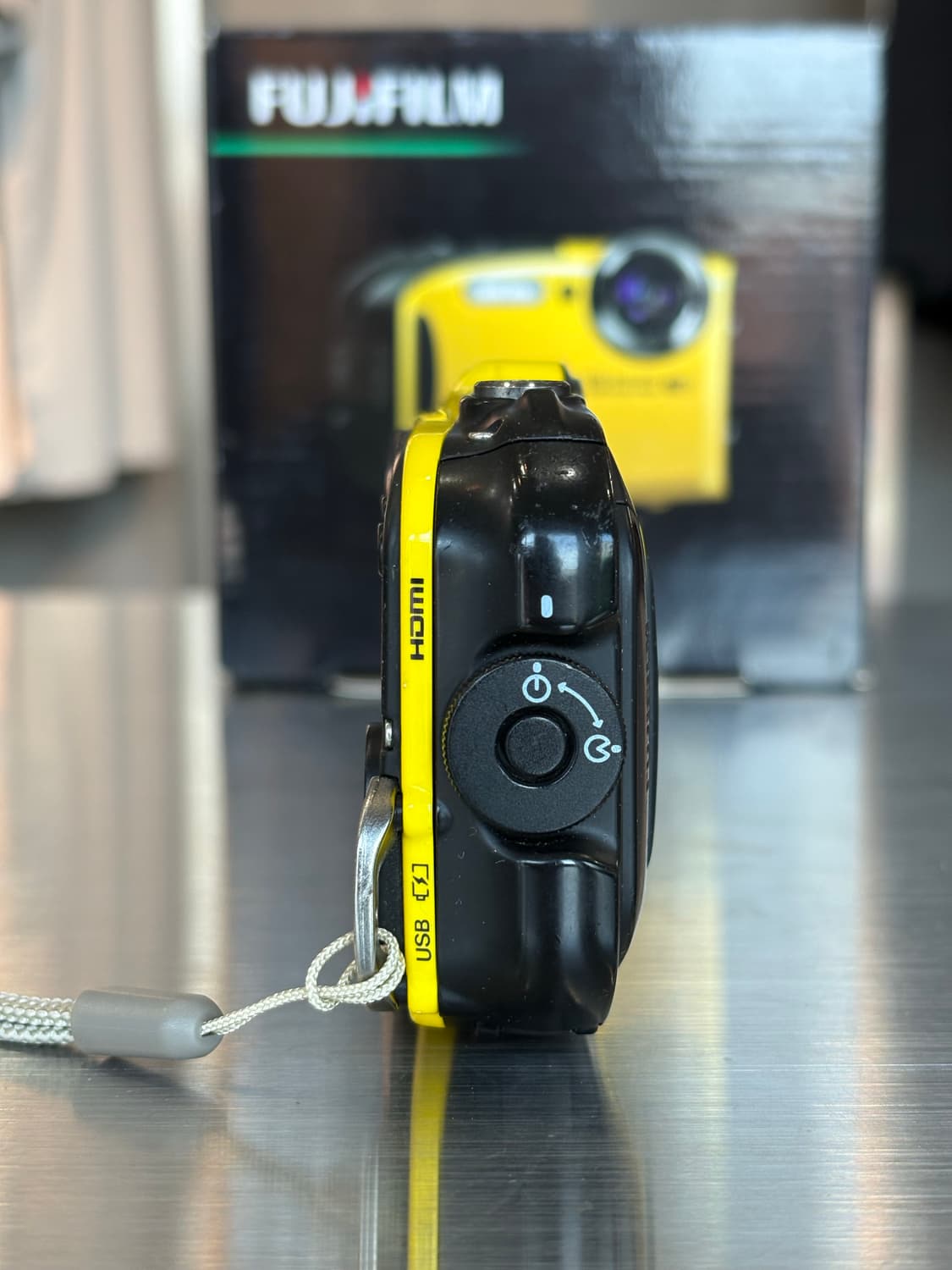 한글/날짜/박스)후지필름 파인픽스 xp70 옐로우 빈티지디카 상품이미지4