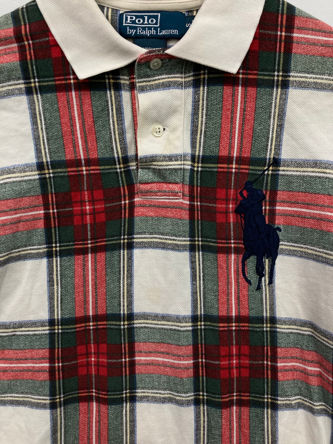 폴로 체크카라 반팔셔츠 상품이미지4