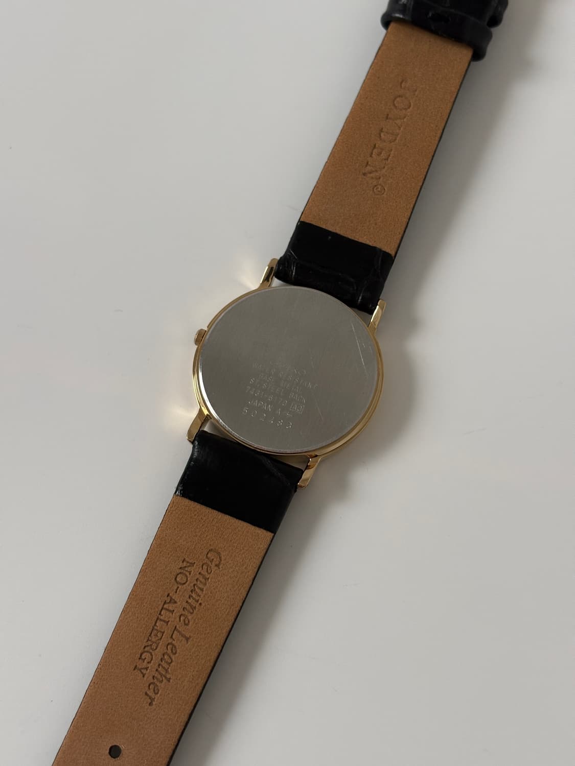 1980년대 Chariot 골드 쿼츠 남성 상품이미지8