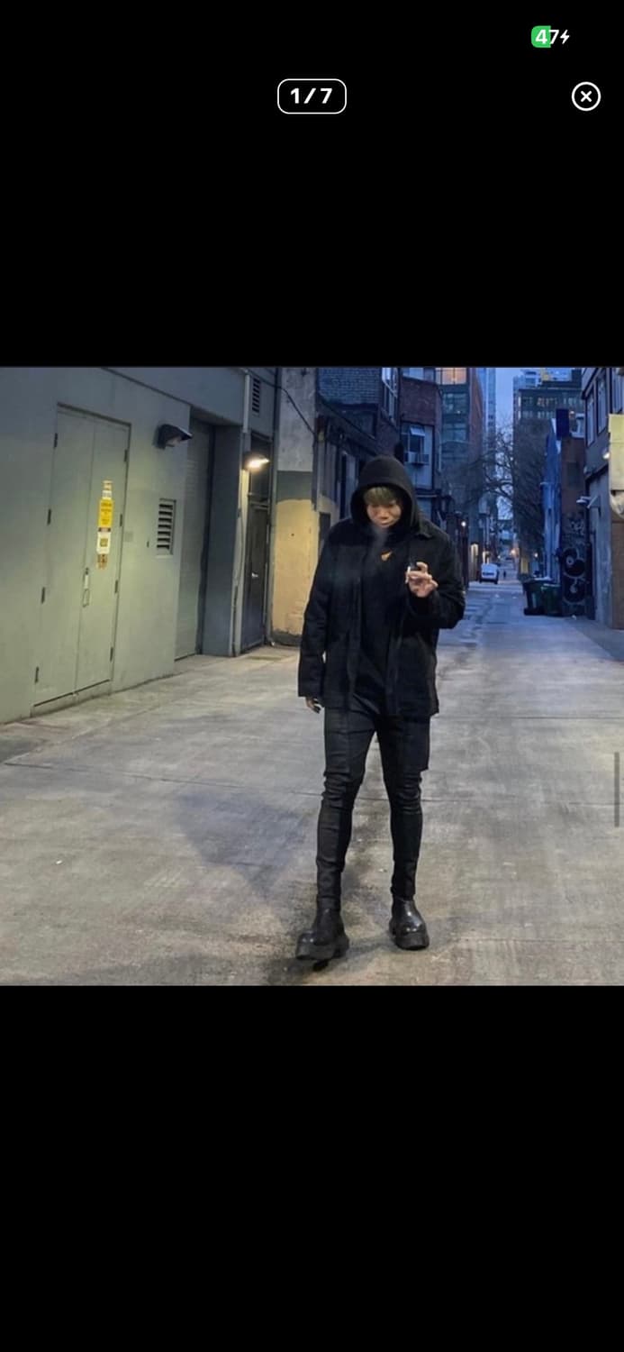 AMBITION MUSIK Meteor Hoodie Black (XL) 상품이미지2