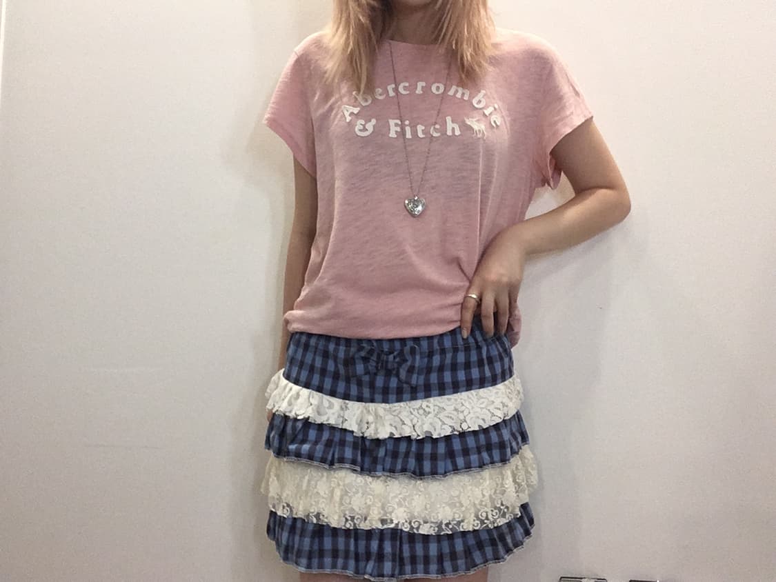 Abercrombie highteen pink t shirt 상품이미지3
