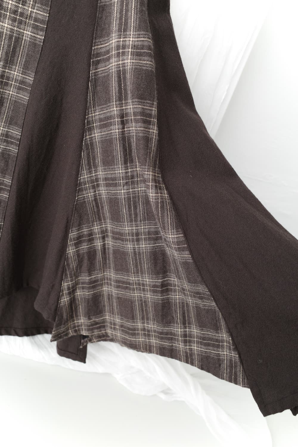 check flared skirt 상품이미지4