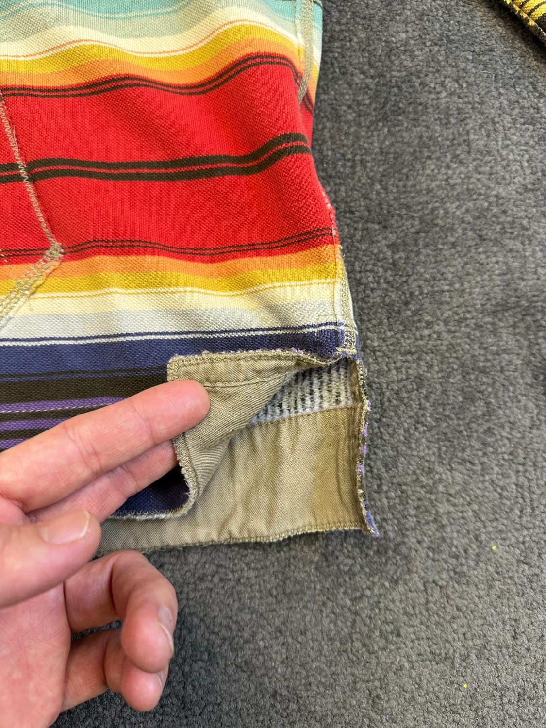 폴로 랄프로렌 인디안 단가라 후드티 L 상품이미지2