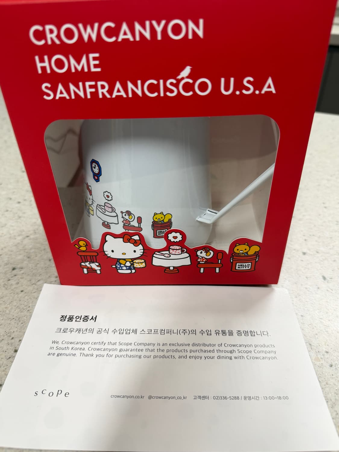 산리오X크로우캐년 헬로키티 티팟 상품이미지2