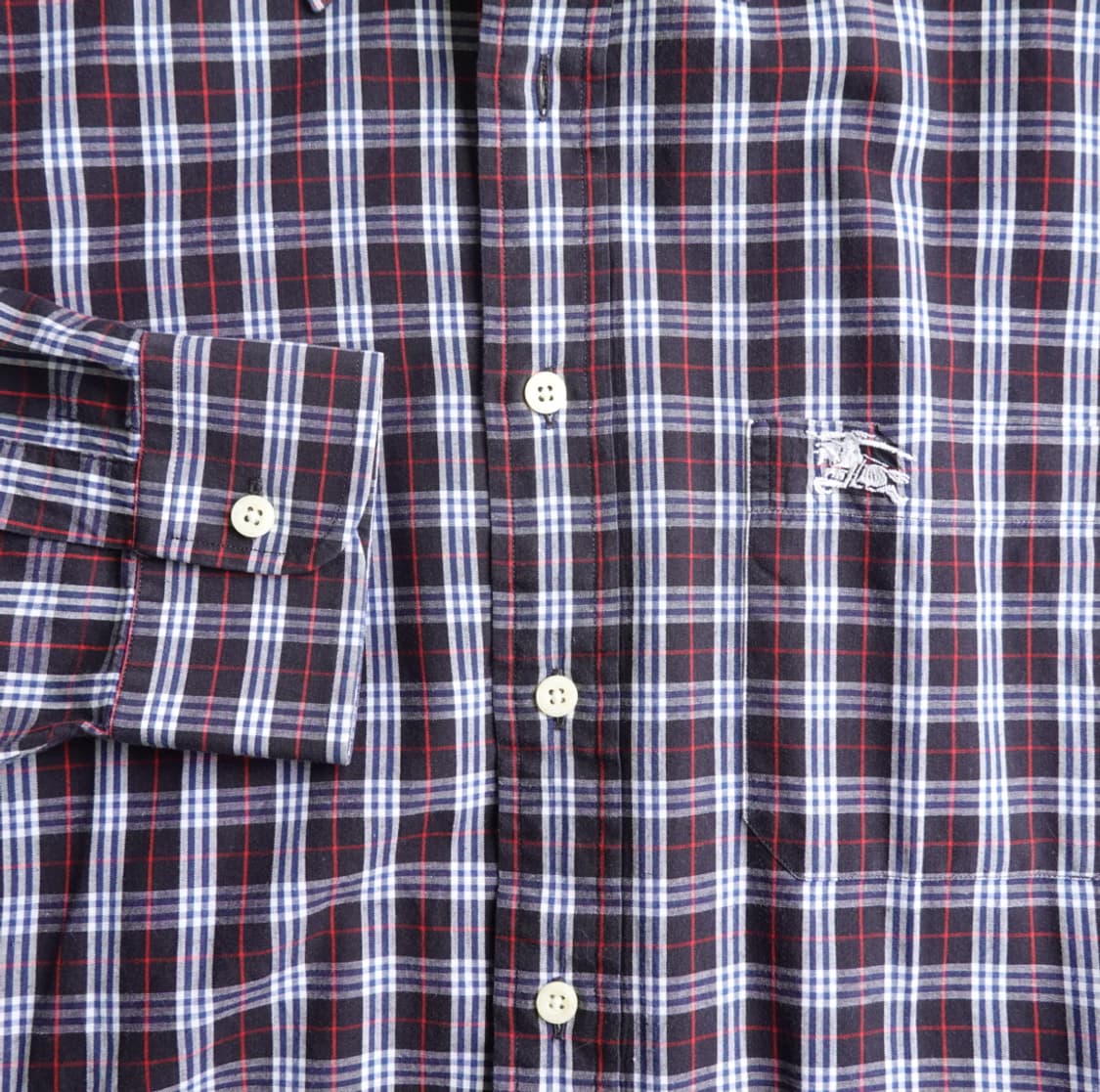 버버리 빈티지 체크 셔츠 (Burberrys of London) 1943 상품이미지5