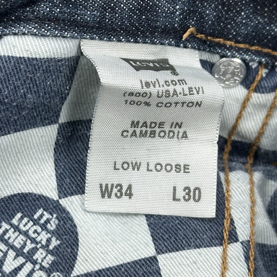 34 리바이스 오리지널 701s 스트레이트 데님팬츠 상품이미지7