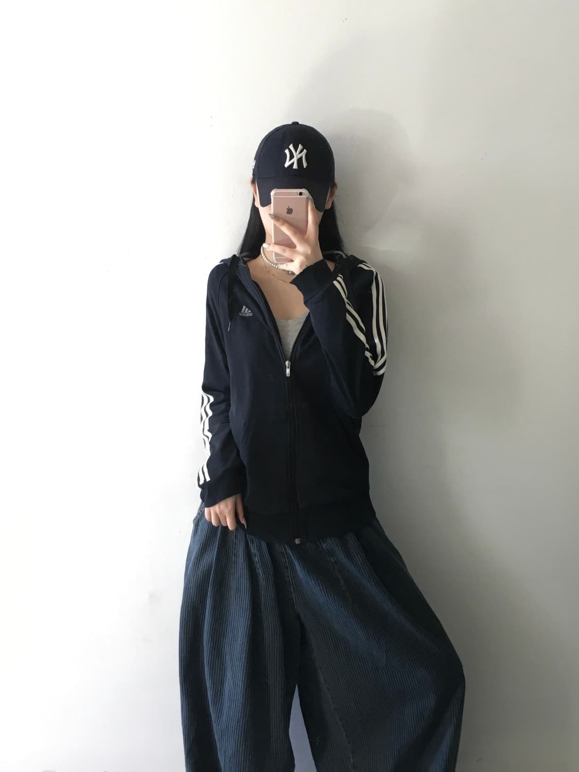 아디다스 삼선 후드집업 상품이미지1