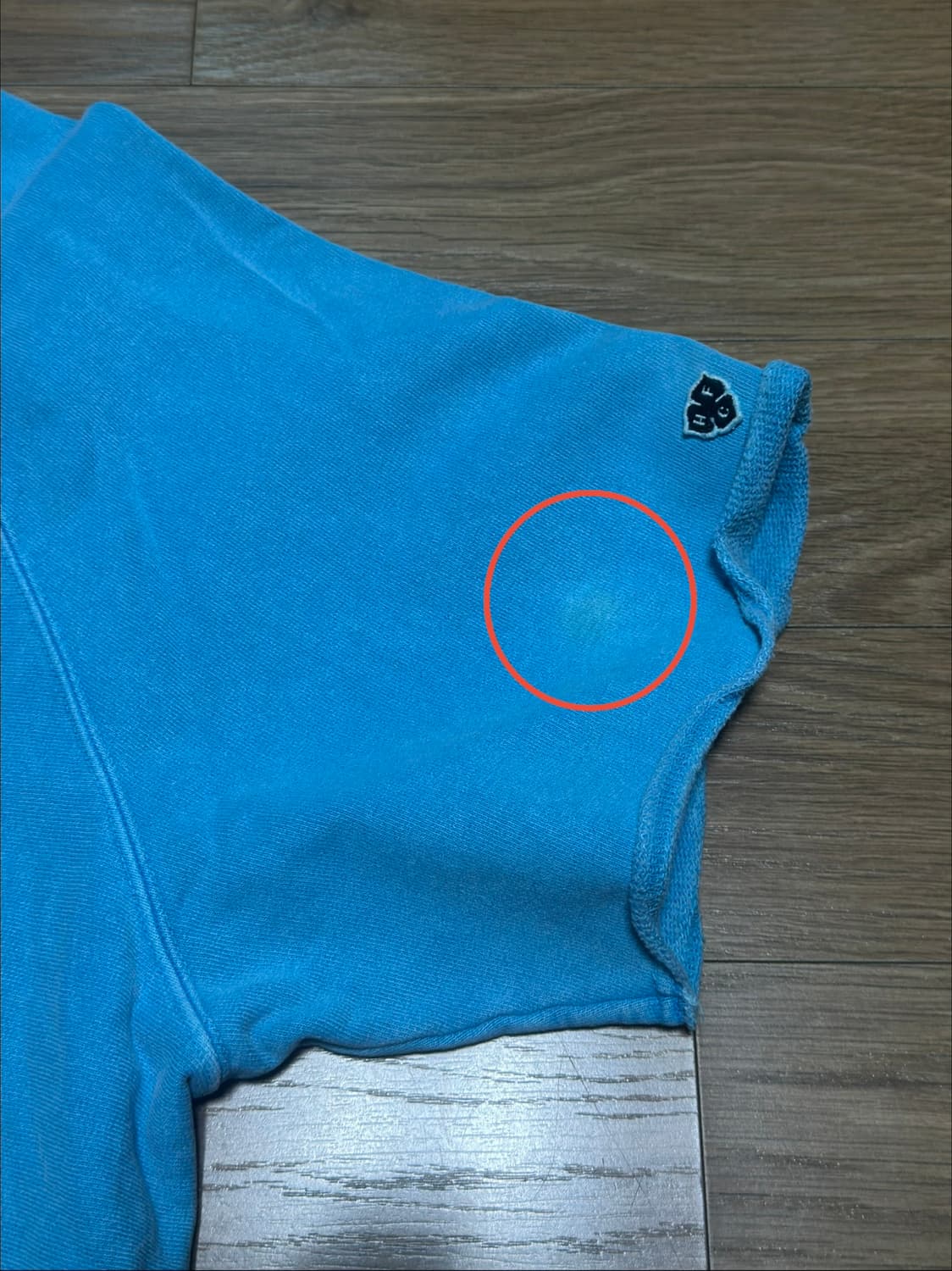 헤리티지 플로스 스웻 반팔 XL 상품이미지8