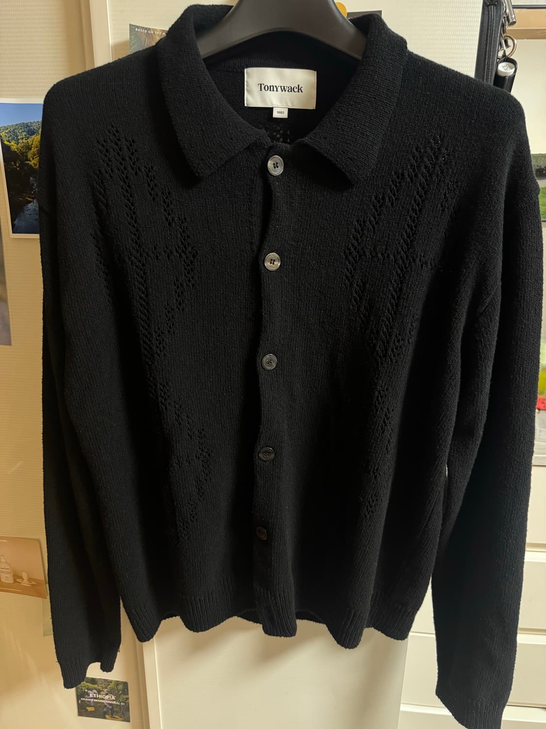토니웩 펀칭 카라 가디건 L 상품이미지4
