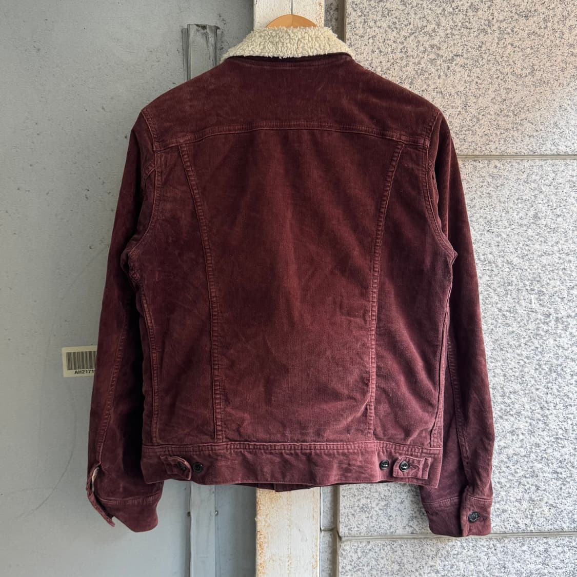 리 로고 코듀로이 쉐르파 트러커 자켓 상품이미지2