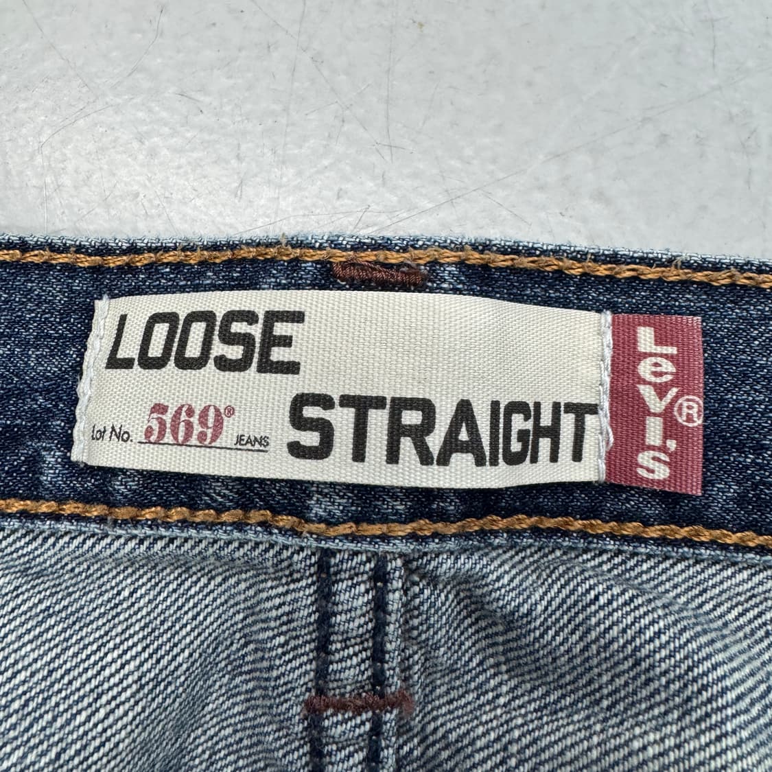 리바이스 00s 569 새깅 와이드 스케이터 데님팬츠 상품이미지9