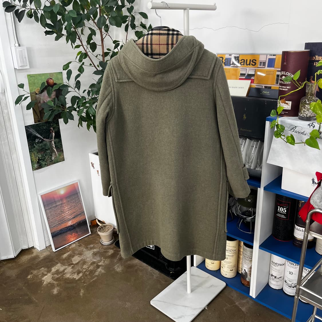 버버리 우먼 후드 더플코트 Uk10 상품이미지7