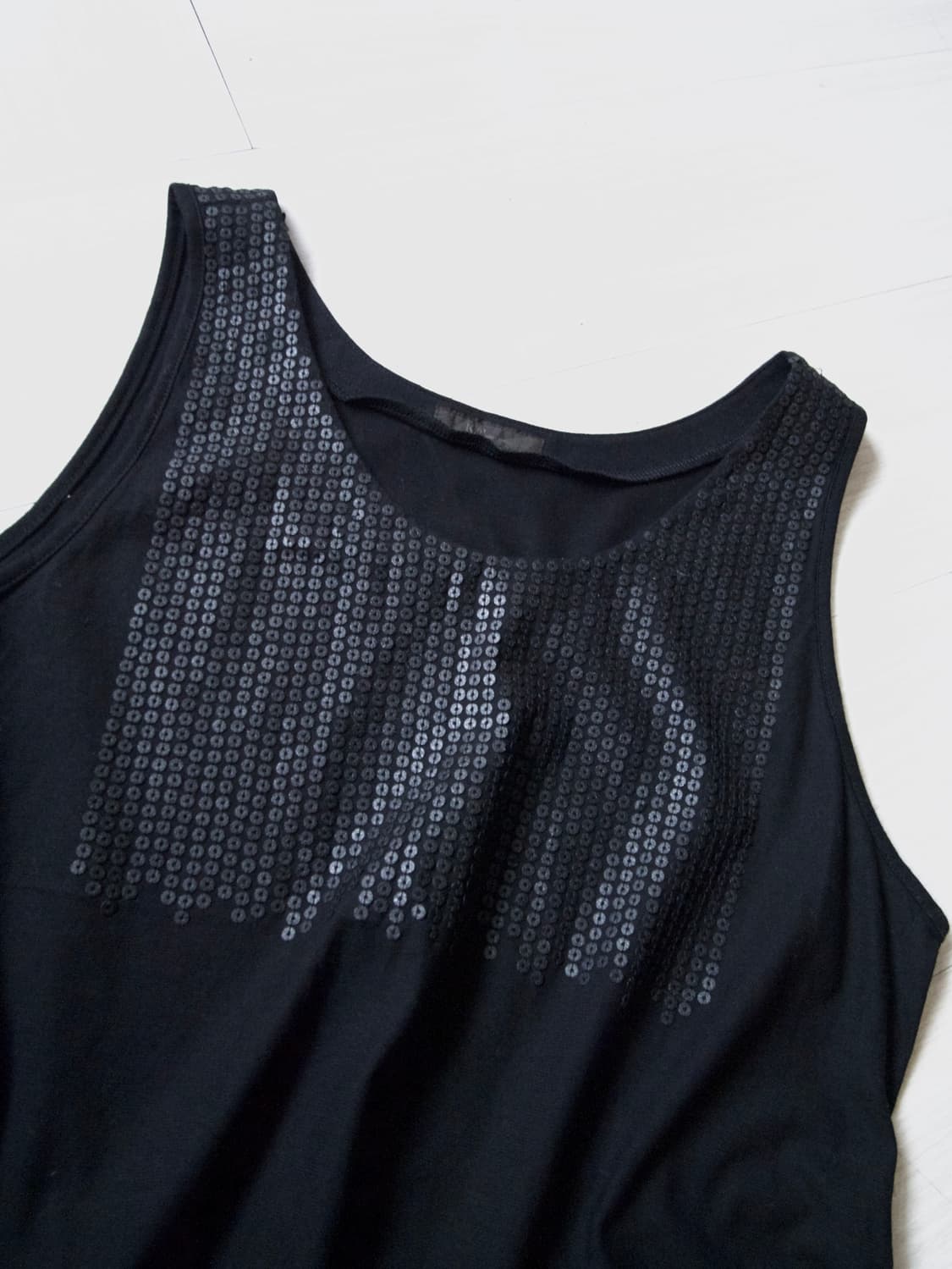 [K.T KIYOKO TAKASE] spangle sleeveless 상품이미지2