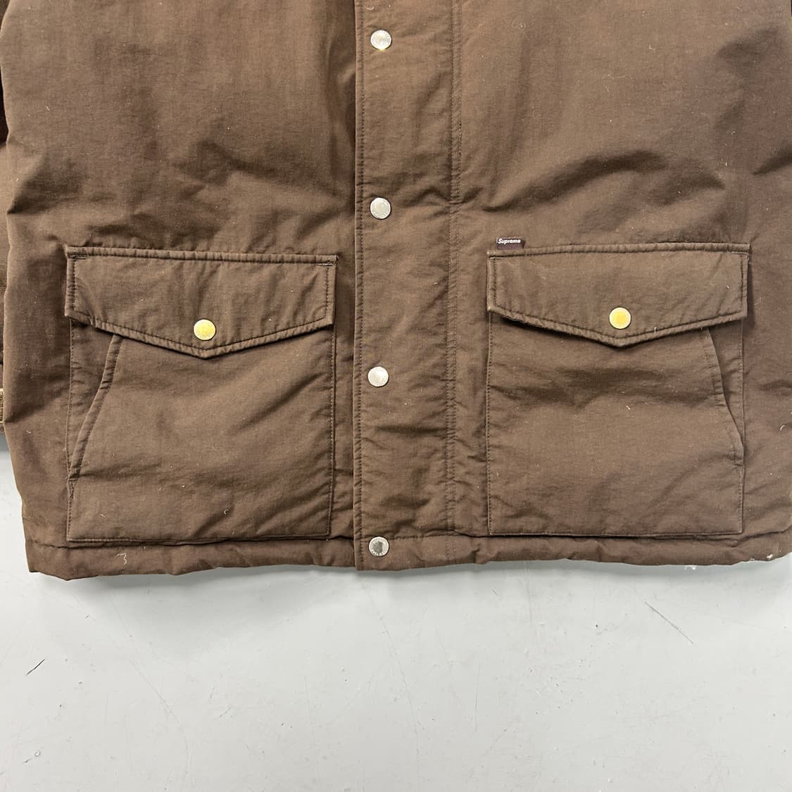 90~00s 슈프림 페더다운 패딩 자켓 상품이미지3