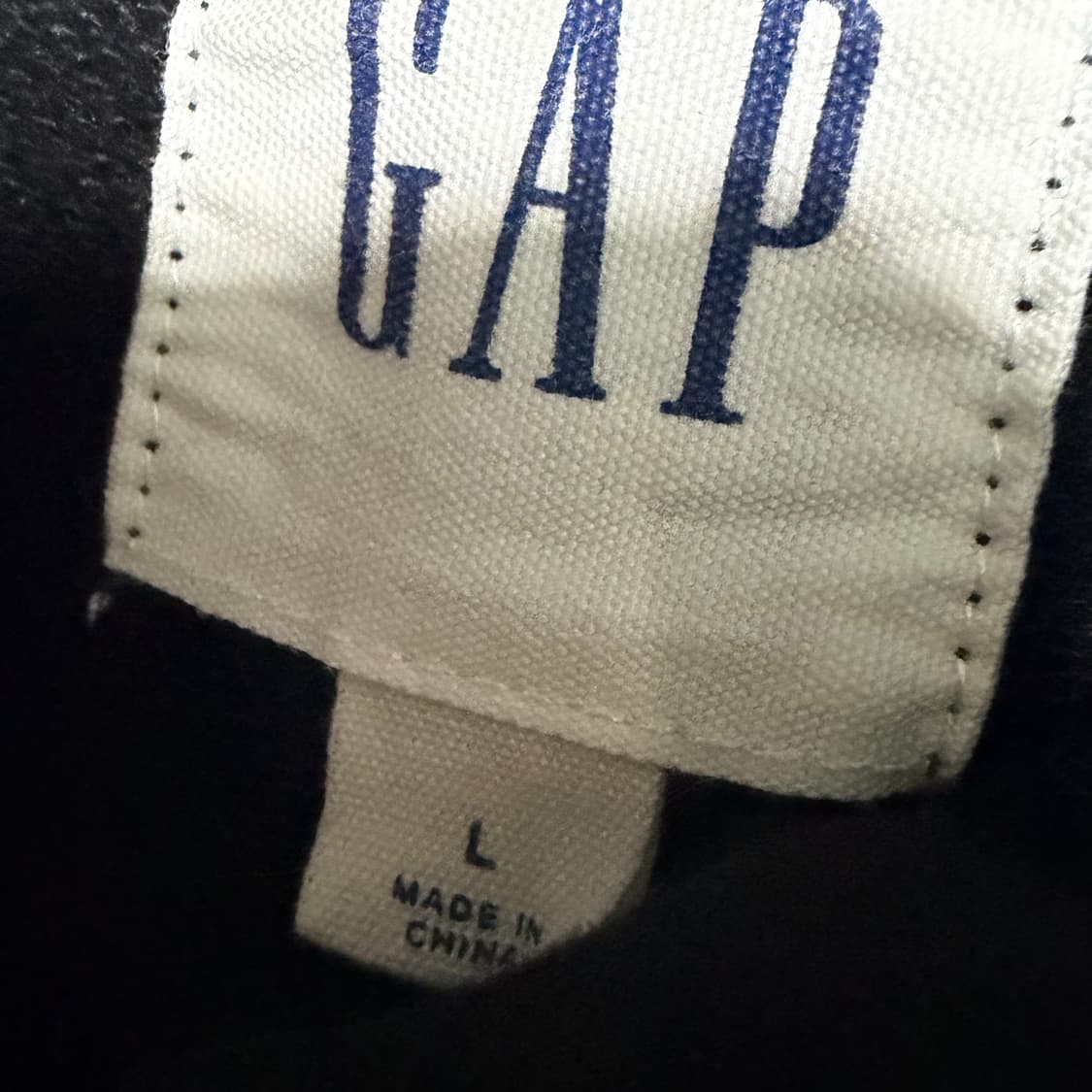 갭 블랙 후드집업 L 상품이미지3