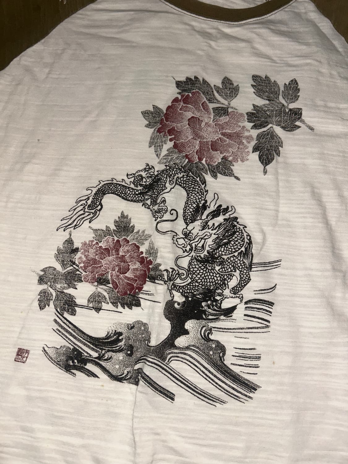 오리엔탈 페어리 프린팅 반팔 티셔트 상품이미지2