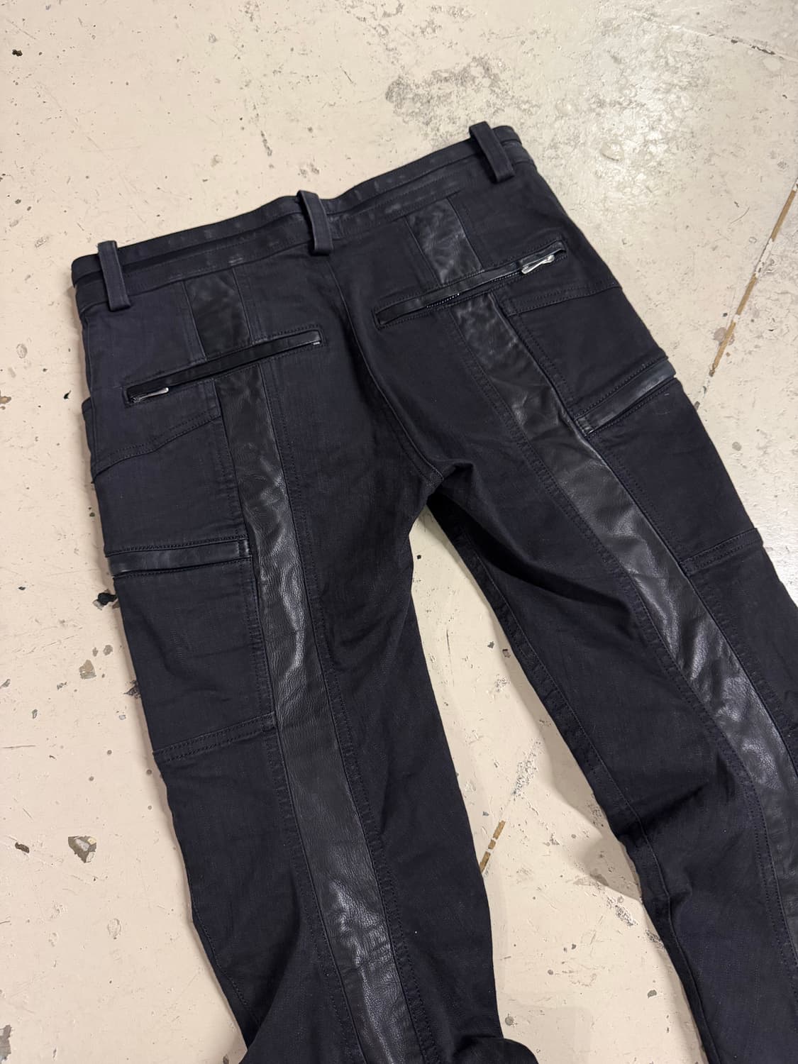 bajra back leather point skinny pants 상품이미지8