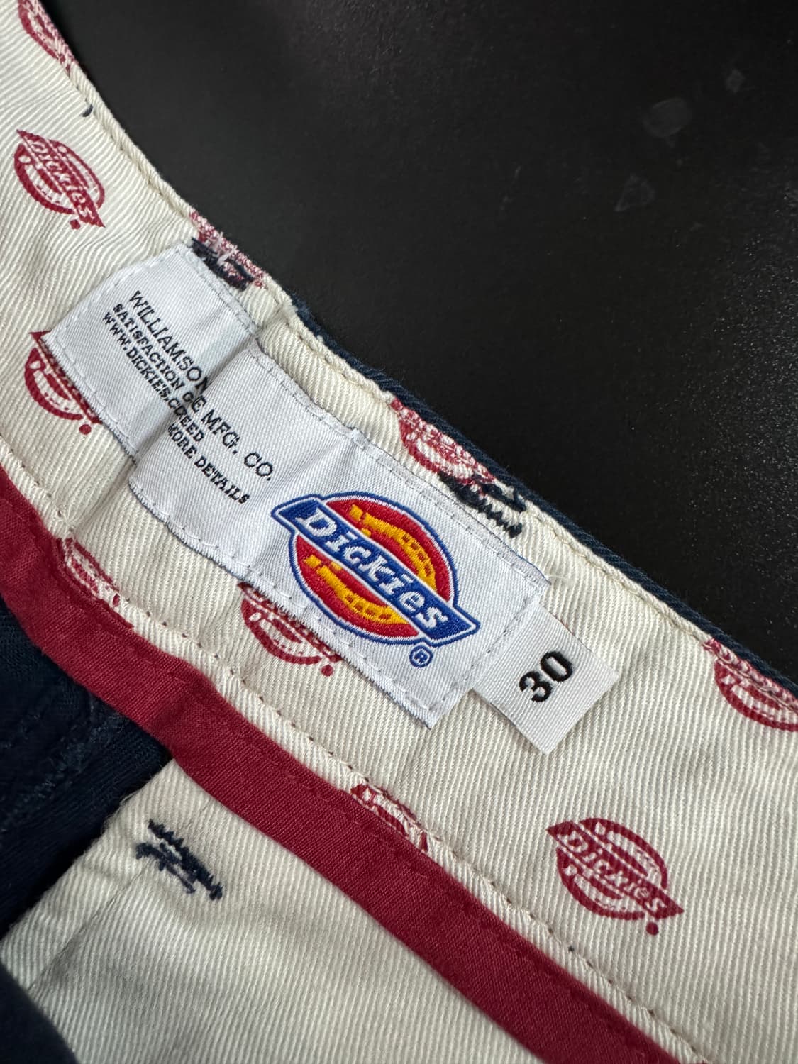 디키즈 오리지널 Dickies 클래식 치노 면바지 31.4인치 네이비 상품이미지3