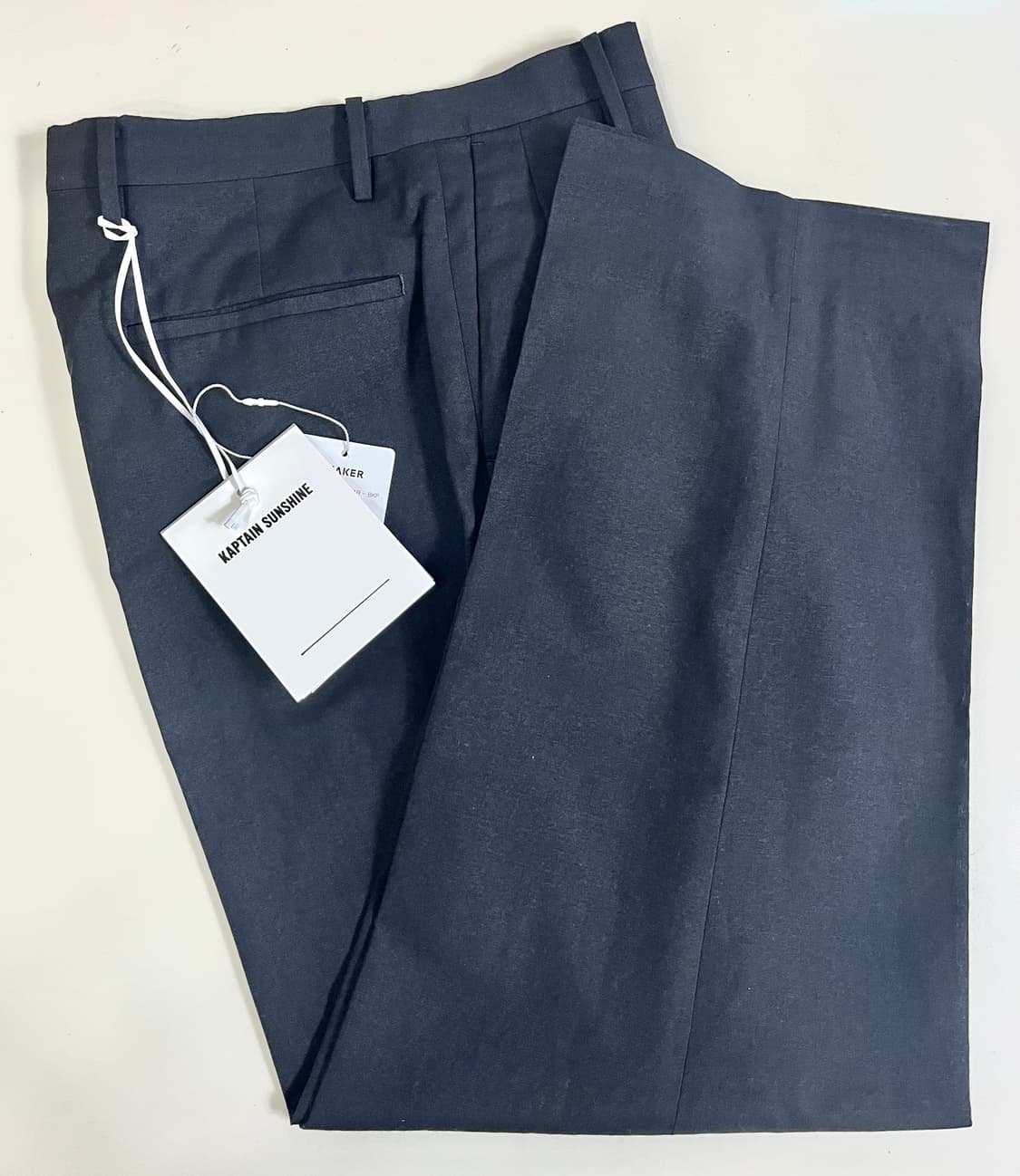 25ss 캡틴선샤인 스케이트 슈컷 슬랙스 / 차콜 상품이미지3