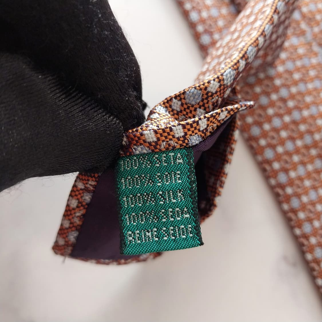 앤드류스타이 실크 마이크로 패턴 넥타이 9.2cm A+등급 K1356
 상품이미지9