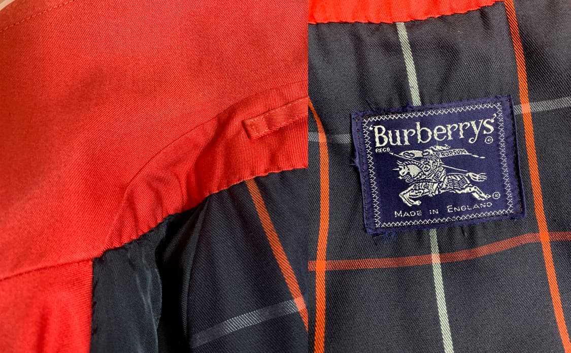 버버리 트렌치코트 하프 레드 상품이미지9