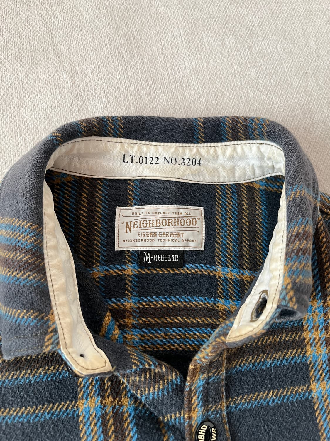 네이버후드 12fw 럼버 셔츠 상품이미지3