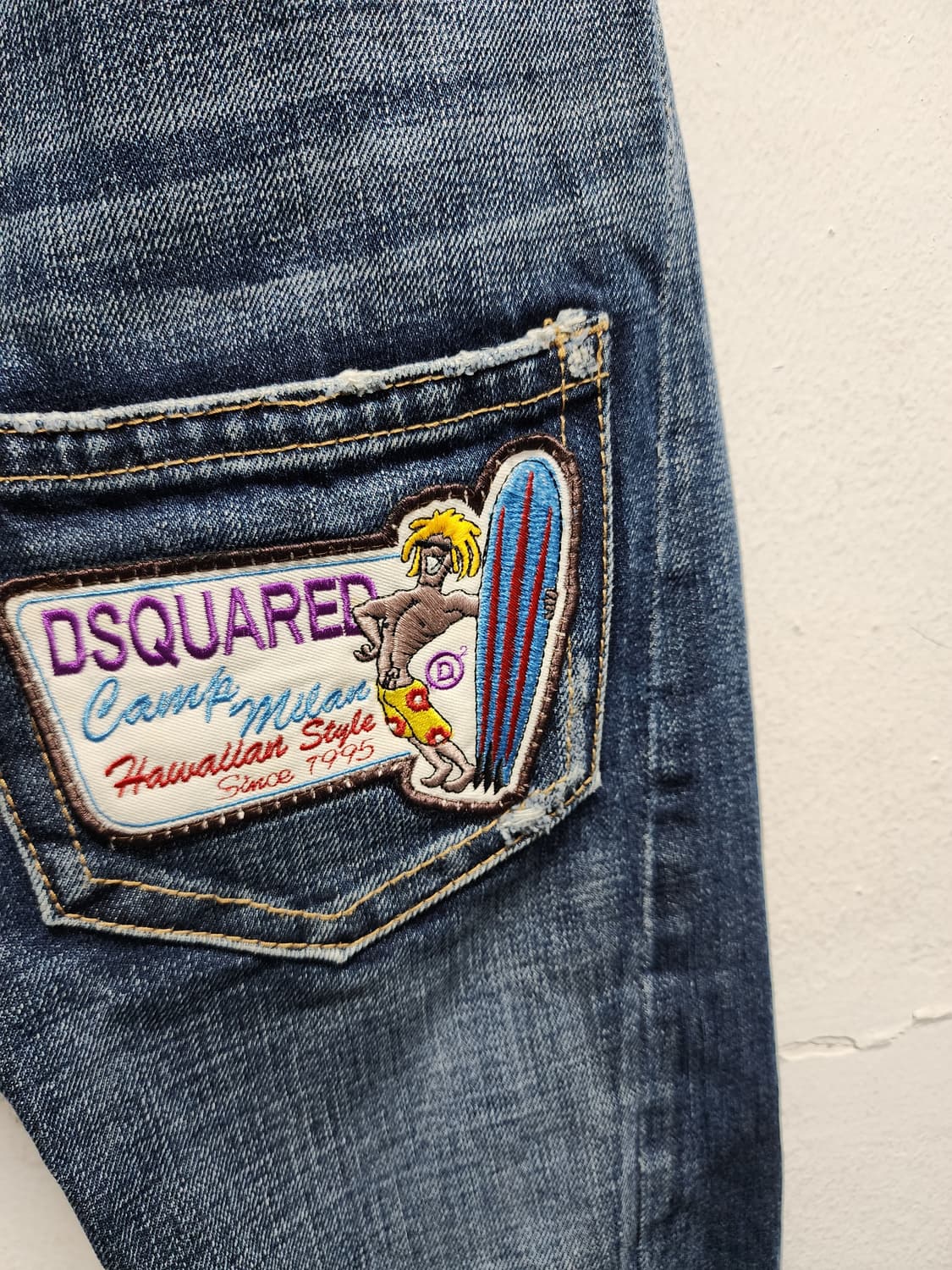 Dsquared2 JPN 디스퀘어드 패치워크 데님  상품이미지4