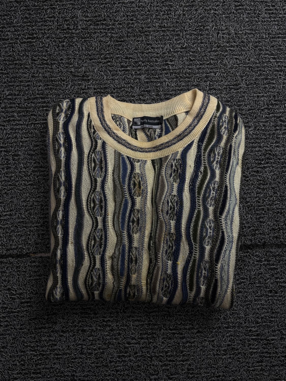 오스트레일리아 퓨어 오리지날 케이블 코스비 스웨터 1951 상품이미지1