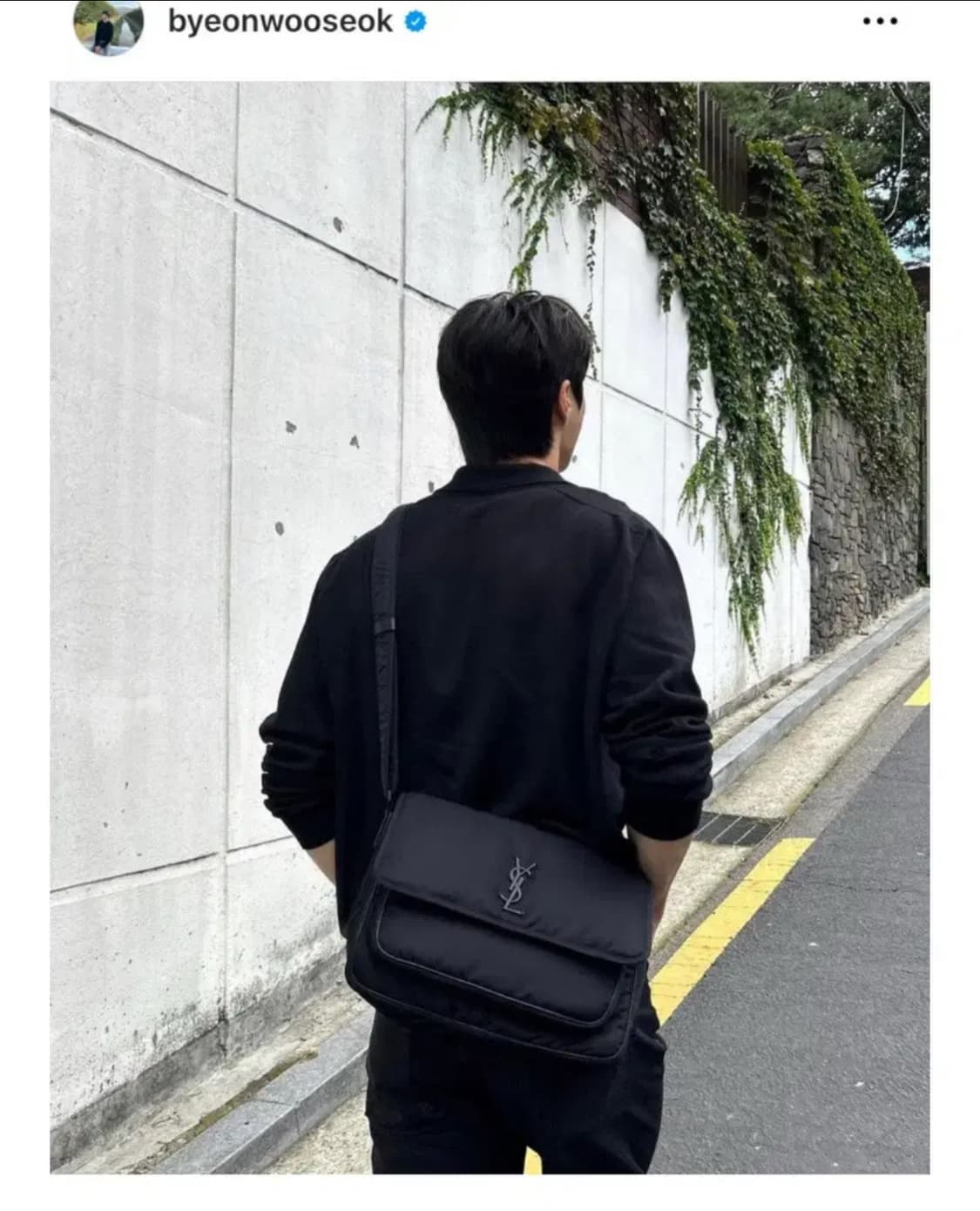 [SA 정품] 생로랑 니키백 메신저 블랙 스몰 상품이미지7