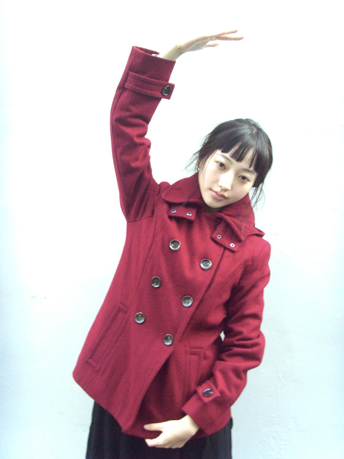 Calvin klein wool down half coat 상품이미지3