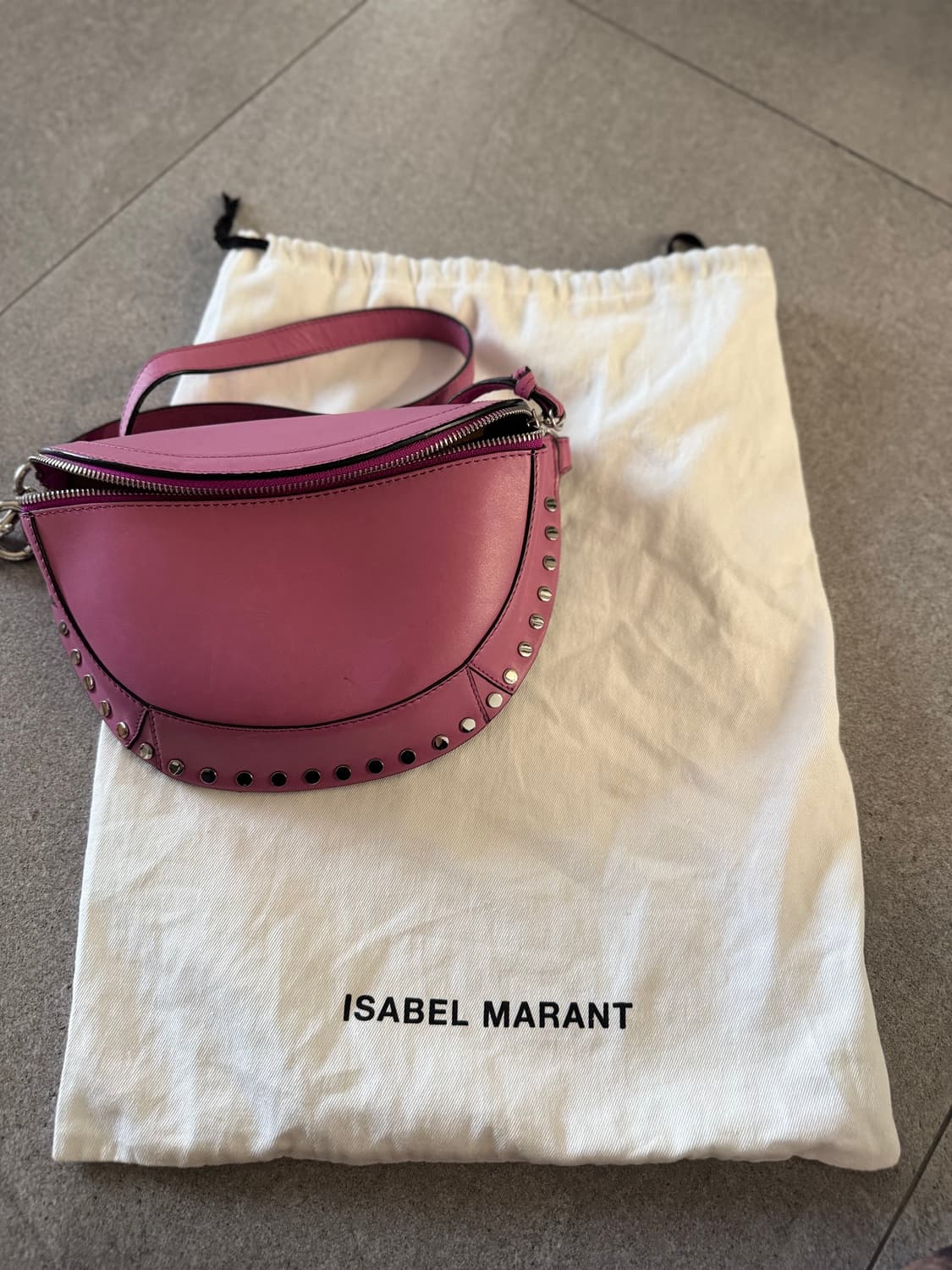 이자벨마랑 스카노백 범백 핑크 상품이미지1