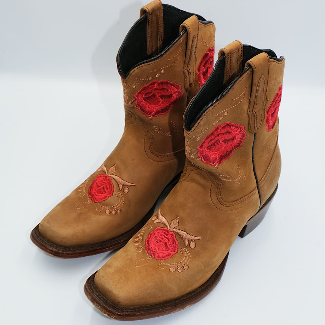 빈티지 웨스턴 레더 부츠 7.5(240-245) 사이즈 BT24001 상품이미지4