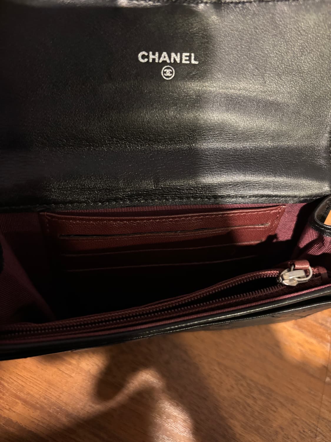 공효진 샤넬 램스킨 은장 지갑 상품이미지3