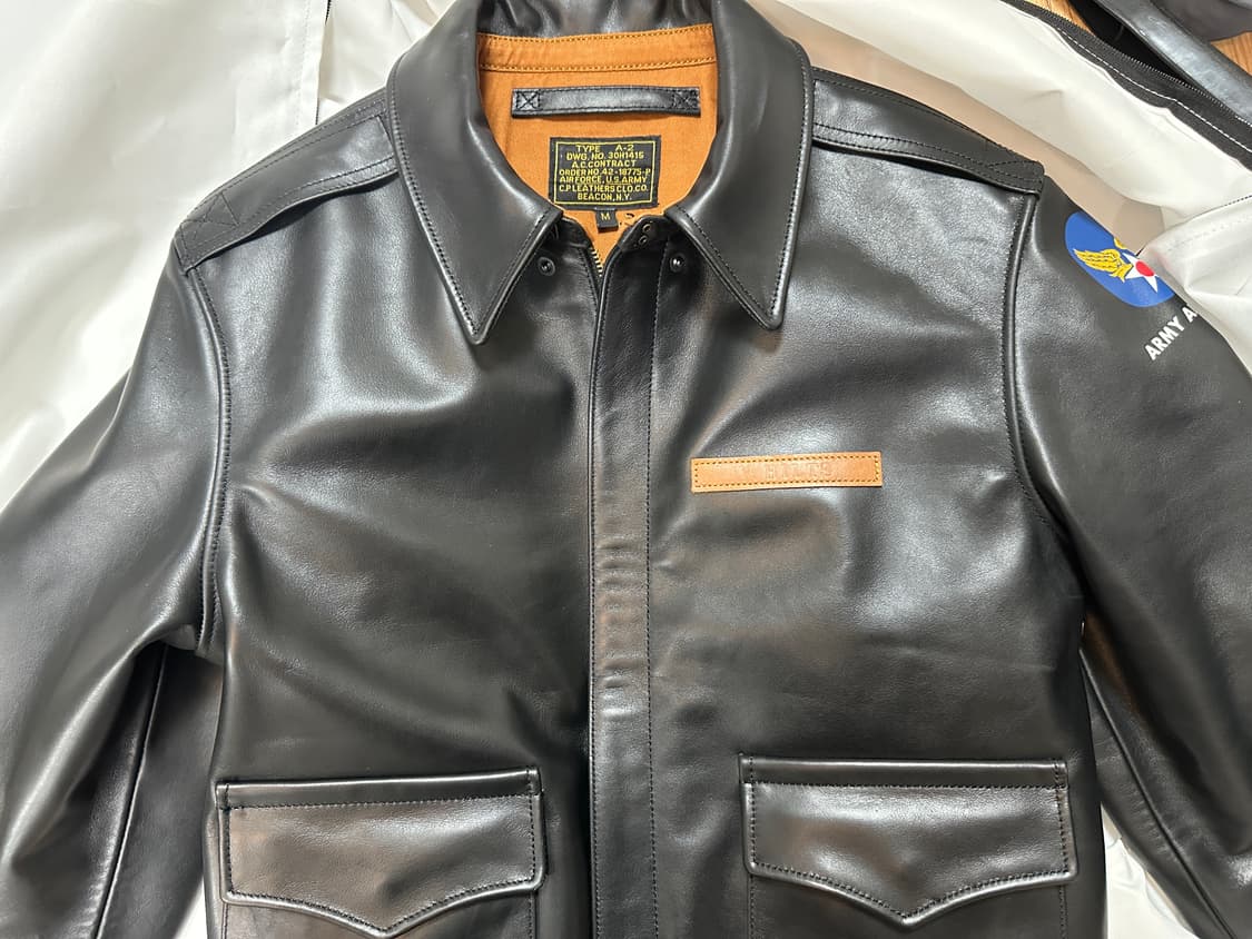 A2 카우스킨 레더 소가죽 자켓 상품이미지3