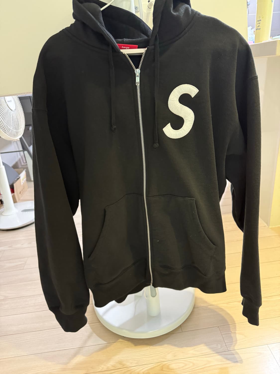 24fw 슈프림 s로고 후드집업 상품이미지1