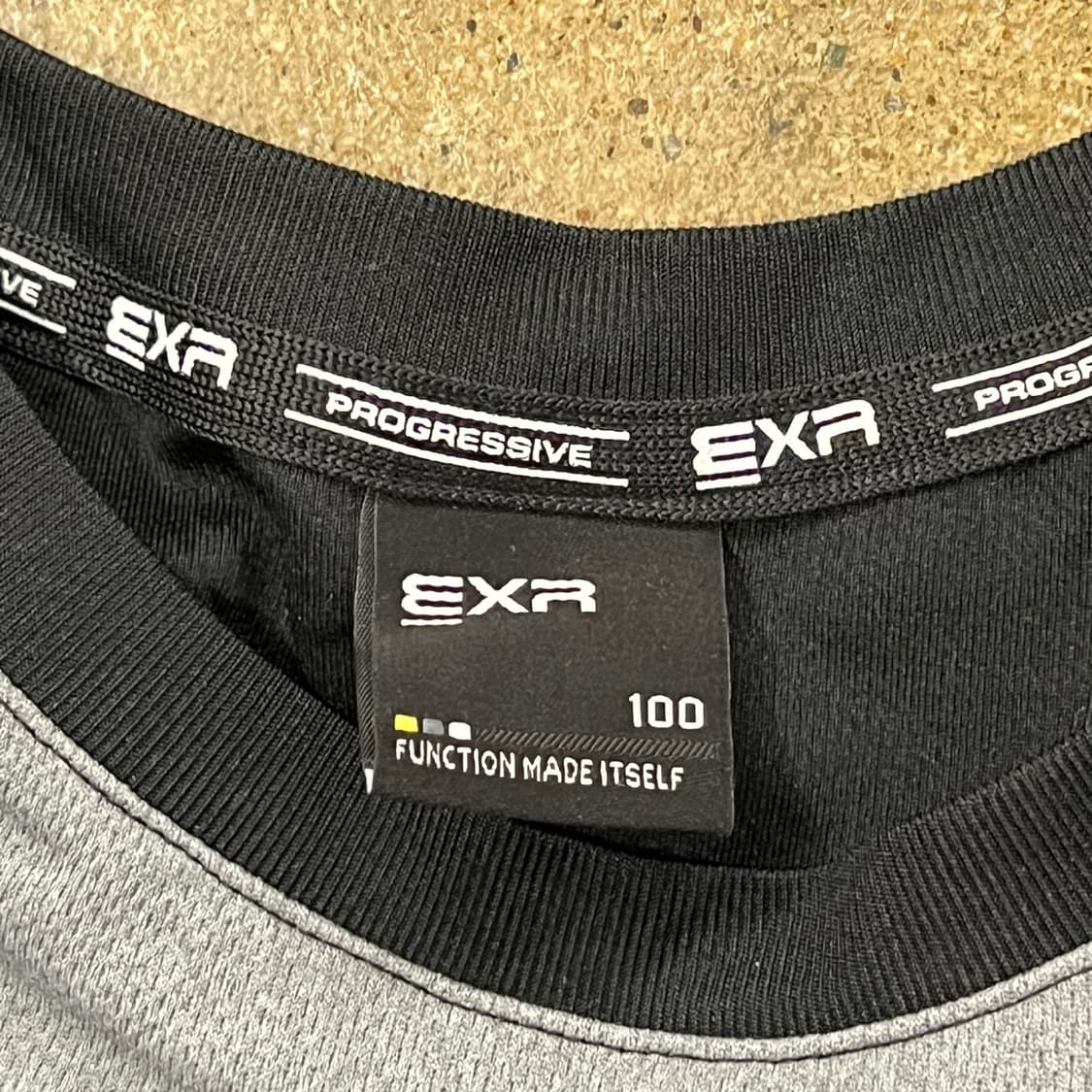 [정품/100] EXR 그레이 블랙 롱슬리브 티셔츠 b16 상품이미지5