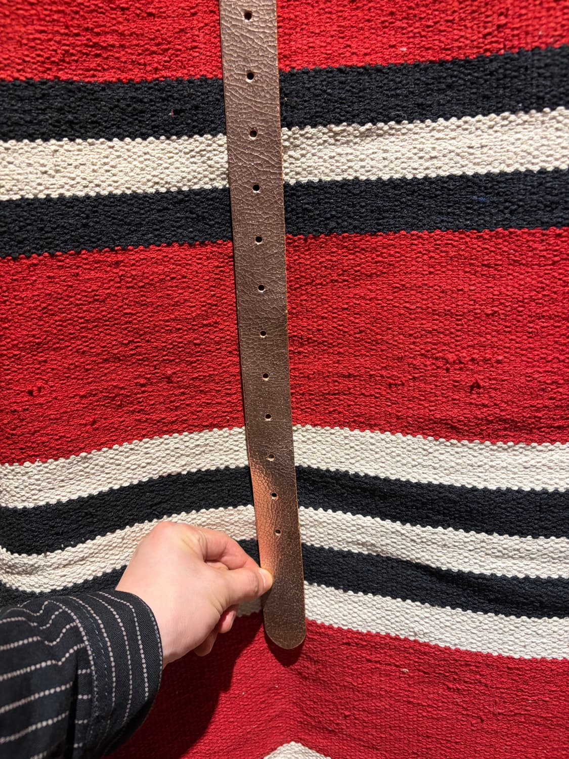 Classic rosegold belt / 클래식 싱글핀 로즈골드 벨트 상품이미지4